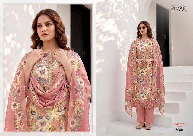 Glossy simar humsafar vol 05 dress materials wholesalers